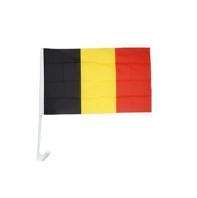 Heavy duty 12''x18'' Belgium car flag