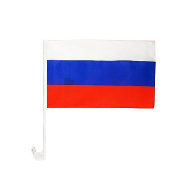 Heavy duty 12''x18'' Russia car flag
