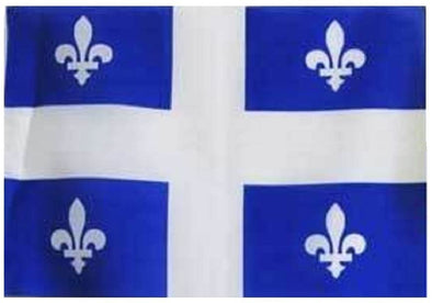 Quebec 3x5 flag