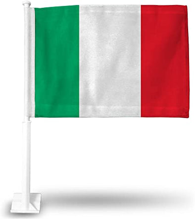 Heavy duty 12''x18'' Italy car flag