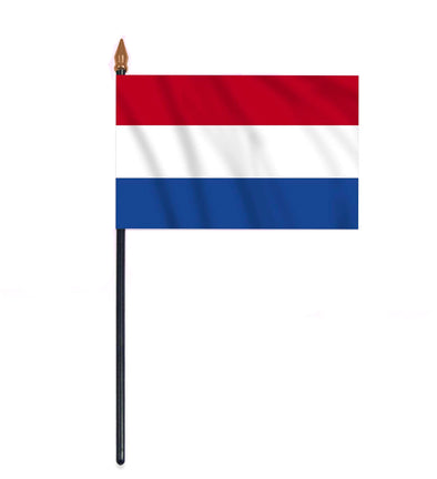 12''x18'' handheld Netherlands flag.