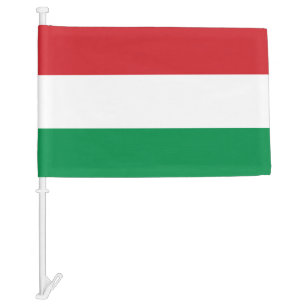 Heavy duty 12''x18'' Hungary car flag
