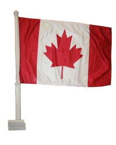 Heavy duty 12''x18'' Canada car flag