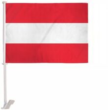 Heavy duty 12''x18'' Austria car flag