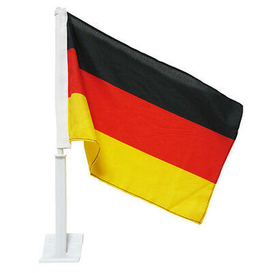 Heavy duty 12''x18'' Germany car flag