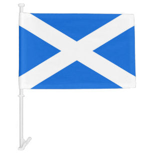 Heavy duty 12''x18'' Scotland car flag
