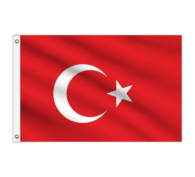 Turkey 3x5 flag